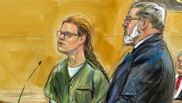Maria Butina, left, is shown next to her attorney Robert Driscoll, before U.S. District Judge Tanya Chutkan - Sputnik International