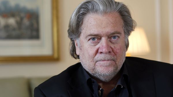 Former White House strategist Steve Bannon Former White House strategist Steve Bannon - Sputnik International
