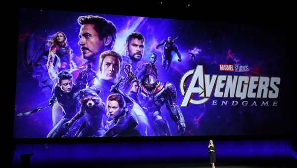 President of Walt Disney Distribution Franchise Management, Business & Audience Insights, Cathleen Taff, speaks in front of the new Avengers Movie Poster during the CinemaCon Walt Disney Studios Motion Pictures special presentation at the Colosseum Caesars Palace on April 3, 2019, in Las Vegas, Nevada President of Walt Disney Distribution Franchise Management, Business & Audience Insights, Cathleen Taff, speaks in front of the new Avengers Movie Poster during the CinemaCon Walt Disney Studios Motion Pictures special presentation at the Colosseum Caesars Palace on April 3, 2019, in Las Vegas, Nevada - Sputnik International