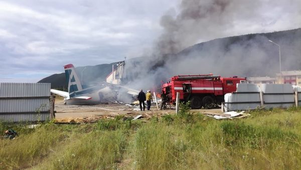 An-24 Crash in Buryatia, Russia - Sputnik International