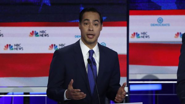 Former HUD Secretary Julian Castro speaks at the first U.S. 2020 presidential election Democratic candidates debate in Miami, Florida, U.S., June 26, 2019 - Sputnik International