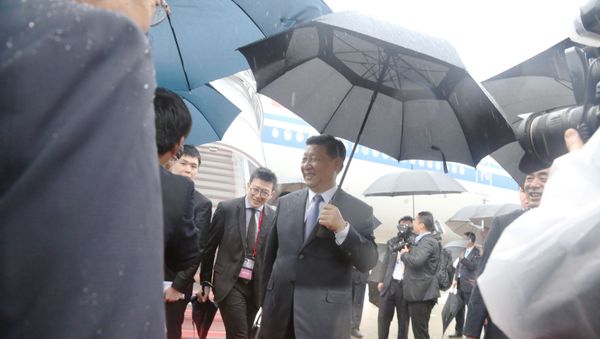 Chinese President Xi Jinping arrives at Kansai international airport ahead of the start of G20 leaders summit in Izumisano, Osaka prefecture, Japan, June 27, 2019 Chinese President Xi Jinping arrives at Kansai international airport ahead of the start of G20 leaders summit in Izumisano, Osaka prefecture, Japan, June 27, 2019 - Sputnik International