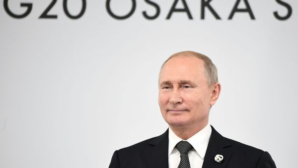 President Putin at G20 Summit in Osaka President Putin at G20 Summit in Osaka - Sputnik International