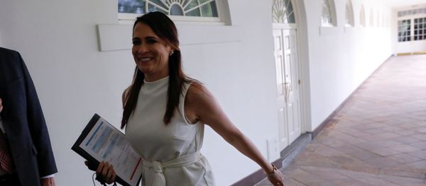 First lady communications director Stephanie Grisham walks at the White House in Washington First lady communications director Stephanie Grisham walks at the White House in Washington - Sputnik International