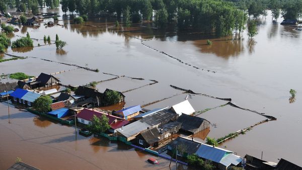 Floods in Irkutsk region - Sputnik International