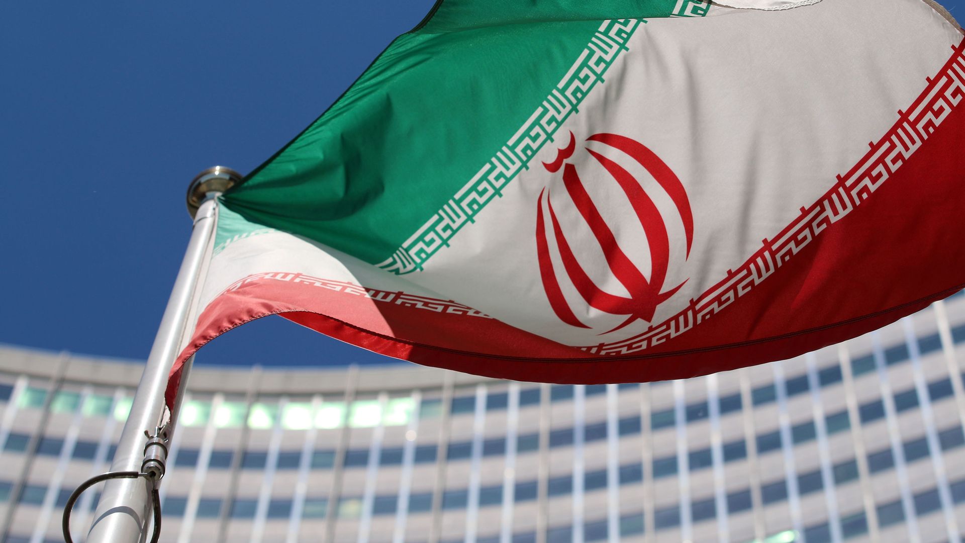 The Iranian flag flies in front of a UN building where closed-door nuclear talks take place at the International Center in Vienna, Austria, Wednesday, June 18, 2014 The Iranian flag flies in front of a UN building where closed-door nuclear talks take place at the International Center in Vienna, Austria, Wednesday, June 18, 2014 - Sputnik International, 1920, 19.03.2021