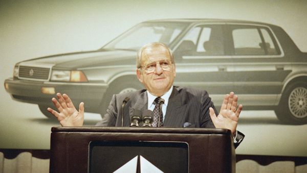 Chrysler Corp. Chairman Lee Iacocca - Sputnik International