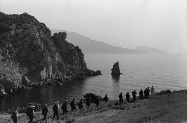 Ladies' Hats, Gymnastics on the Beach and Gagarin: A Look Back at Soviet Crimea Ladies' Hats, Gymnastics on the Beach and Gagarin: A Look Back at Soviet Crimea - Sputnik International