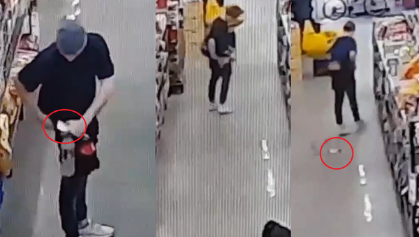 Pants on Fire: Attempted Pasta Thief Can’t Stand the Heat  - Sputnik International