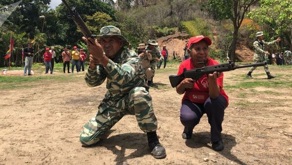 Venezuelan People Get Ready to Repel a Probable Military Aggression - Sputnik International