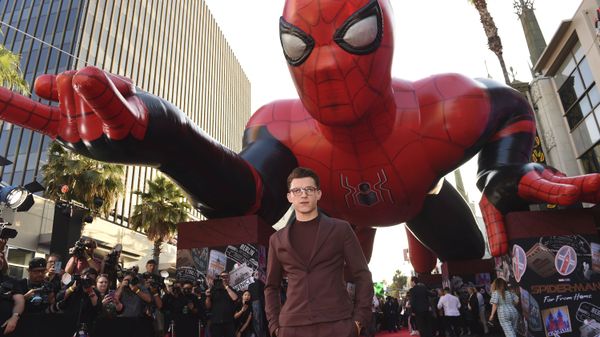 Tom Holland arrives at the world premiere of Spider-Man: Far From Home on Wednesday, June 26, 2019, at the TCL Chinese Theatre in Los Angeles Tom Holland arrives at the world premiere of Spider-Man: Far From Home on Wednesday, June 26, 2019, at the TCL Chinese Theatre in Los Angeles - Sputnik International