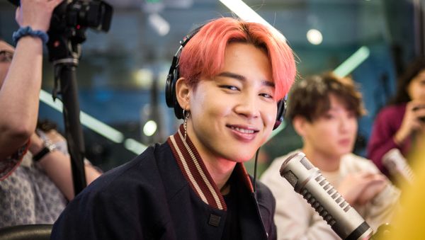 Jimin and Jungkook of BTS visit The Elvis Duran Z100 Morning Show at Z100 Studio on April 12, 2019 in New York City.   Steve Ferdman/Getty Images for Elvis Duran - Sputnik International