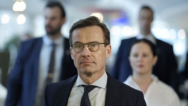 Ulf Kristersson, leader of the center-right party Moderates, makes his way to a press meeting in the Riksdag, Stockholm, Wednesday Nov. 14, 2018 Ulf Kristersson, leader of the center-right party Moderates, makes his way to a press meeting in the Riksdag, Stockholm, Wednesday Nov. 14, 2018 - Sputnik International