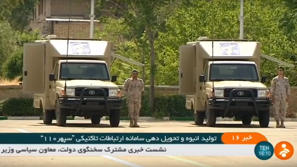 Sepehr-110 in a screen of a report by Iranian television. - Sputnik International