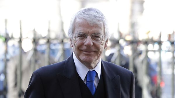 Britain's former Prime Minister John Major arrives to attend a service of thanksgiving for the life and work of Peter Carrington at Westminster Abbey in London, Thursday, Jan. 31, 2019 - Sputnik International