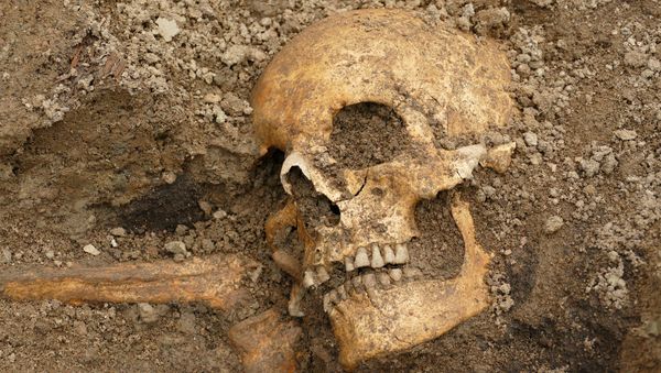  Remains of a man - Sputnik International