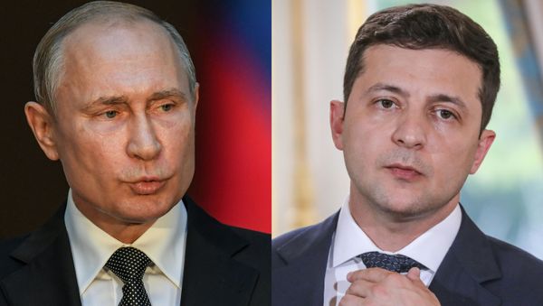 Putin and Zelensky Putin and Zelensky - Sputnik International