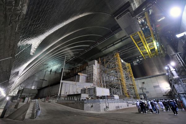 New Protective Sarcophagus for Chernobyl Power Plant's 4 Reactor New Protective Sarcophagus for Chernobyl Power Plant's 4 Reactor - Sputnik International