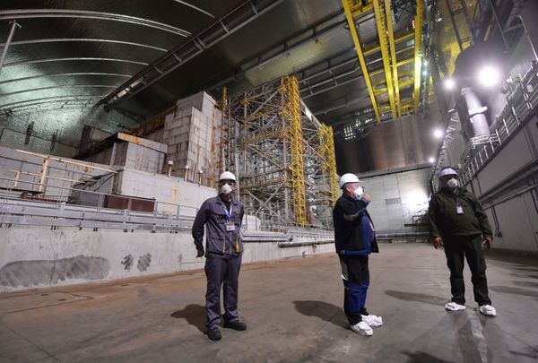 New Protective Sarcophagus for Chernobyl Power Plant's 4 Reactor New Protective Sarcophagus for Chernobyl Power Plant's 4 Reactor - Sputnik International