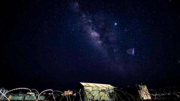 US service member films timelapse video of Milky Way on US airbase in Niger - Sputnik International