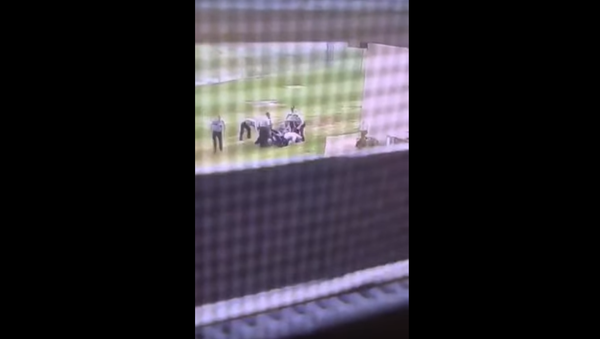 In video filmed by an inmate, guards at Lake Correctional Institution are seen beating a prisoner, identified as 43-year-old Otis Miller - Sputnik International