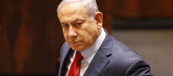 Israeli Prime Minister Benjamin Netanyahu before voting in the Knesset, Israel's parliament in Jerusalem, Wednesday, May 29, 2019 - Sputnik International