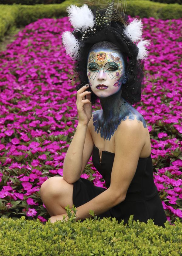 A model at the 2019 World Bodypainting Festival. A model at the 2019 World Bodypainting Festival. - Sputnik International