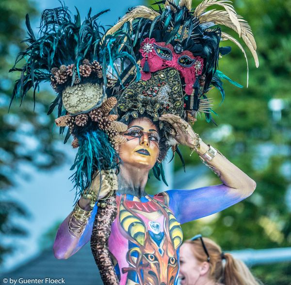 A model at the 2019 World Bodypainting Festival. A model at the 2019 World Bodypainting Festival. - Sputnik International
