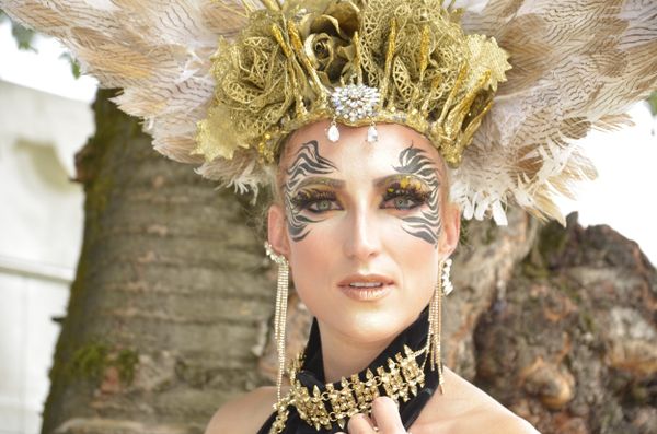 A model at the 2019 World Bodypainting Festival. A model at the 2019 World Bodypainting Festival. - Sputnik International