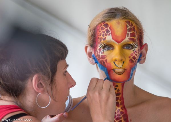 A model at the International Body Art Festival in Austria. A model at the International Body Art Festival in Austria. - Sputnik International