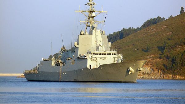 F 104 SPS Mendez Nunez - Sputnik International