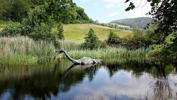 An artist's concept of the Loch Ness monster An artist's concept of the Loch Ness monster - Sputnik International