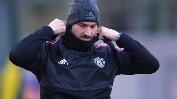 Zlatan Ibrahimovic during a training session ahead of the 2017/18 UEFA Champions League group stage match against CSKA (Moscow, Russia) - Sputnik International