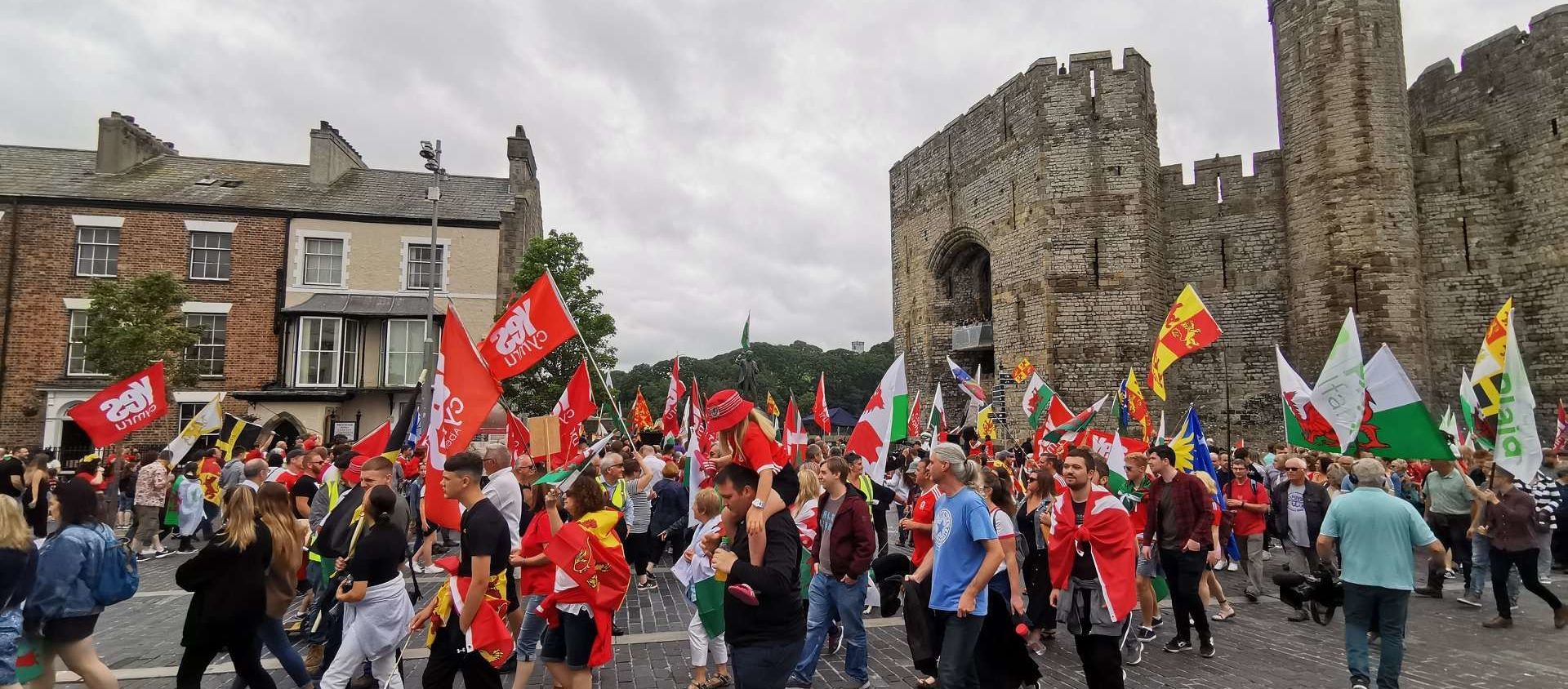 Rally for Independent Wales. Caernarfon, 27 July 2019 Rally for Independent Wales. Caernarfon, 27 July 2019 - Sputnik International, 1920, 27.07.2019