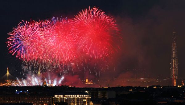 Fireworks in Saint Petersburg - Sputnik International
