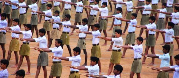 Rashtriya Swayamsewak Sangh drill - Sputnik International