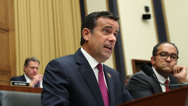 Reresentative John Ratcliffe (R-TX) questions former Special Counsel Robert Mueller during a House Intelligence Committee hearing on the Office of Special Counsel's investigation into Russian Interference in the 2016 Presidential Election on Capitol Hill in Washington, U.S., July 24, 2019. REUTERS/Leah Millis - Sputnik International