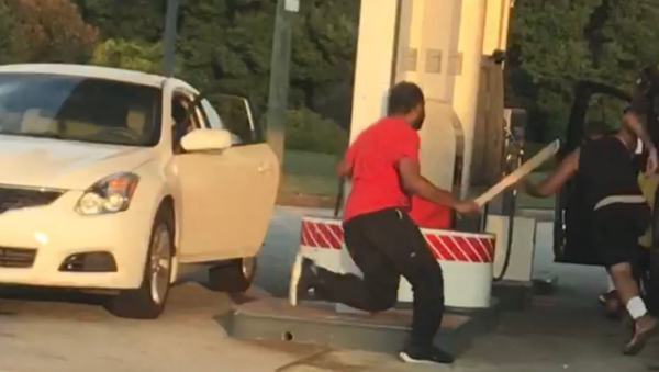 US Man Attacks Driver With Machete in Road Rage Incident - Sputnik International
