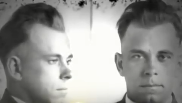 Mugshot of John Dillinger, an infamous 1930s gangster who was fatally shot by FBI agents in 1934 outside of the Biograph Theater in Chicago. - Sputnik International