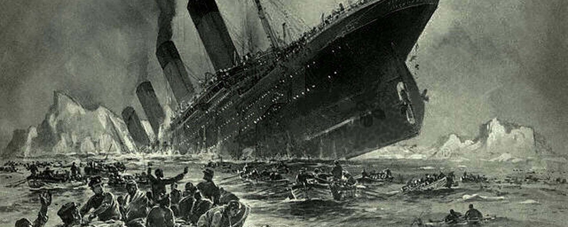 Titanic sinking Titanic sinking - Sputnik International, 1920, 29.09.2022