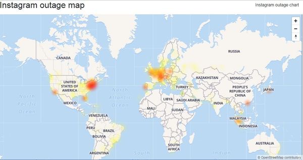 Instagram Users in Europe, US Report App is Down Instagram Users in Europe, US Report App is Down - Sputnik International