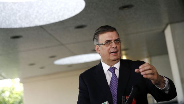 Mexico's Foreign Secretary Marcelo Ebrard - Sputnik International