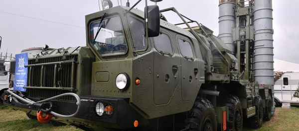 S-400 Triumph missile launcher S-400 Triumph missile launcher - Sputnik International