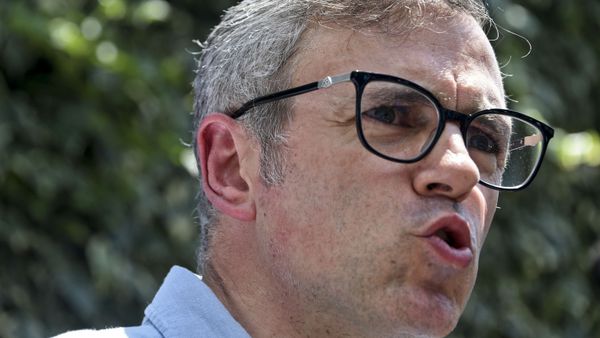 Former Chief Minister of Jammu and Kashmir Omar Abdullah speaks during a press confrence in Srinagar on August 3, 2019. - Sputnik International