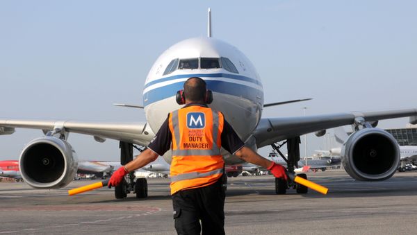 An Air China Airbus A330-200 arrives at Nice Airport during the Air China's inaugural flight from Beijing to Nice, France, August 2, 2019 - Sputnik International