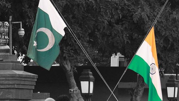 India and Pakistan flags India and Pakistan flags - Sputnik International