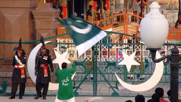 India-Pakistan Wagah Border - Sputnik International