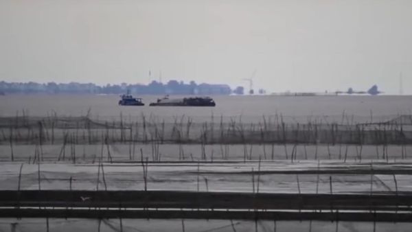 A mirage appeared on Hongze Lake in E China's Jiangsu - Sputnik International