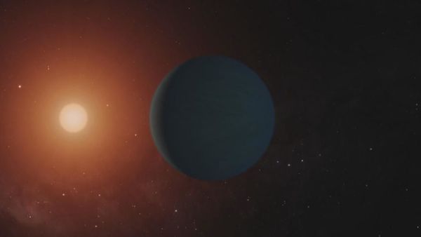 This still from a video shows illustrations of the seven Earth-size planets of TRAPPIST-1, an exoplanet system about 40 light-years away, based on data current as of February 2018. - Sputnik International