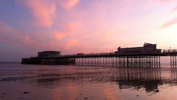 Worthing Pier at sunset - Sputnik International